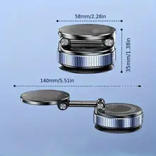 Vacuum magnetic phone holder